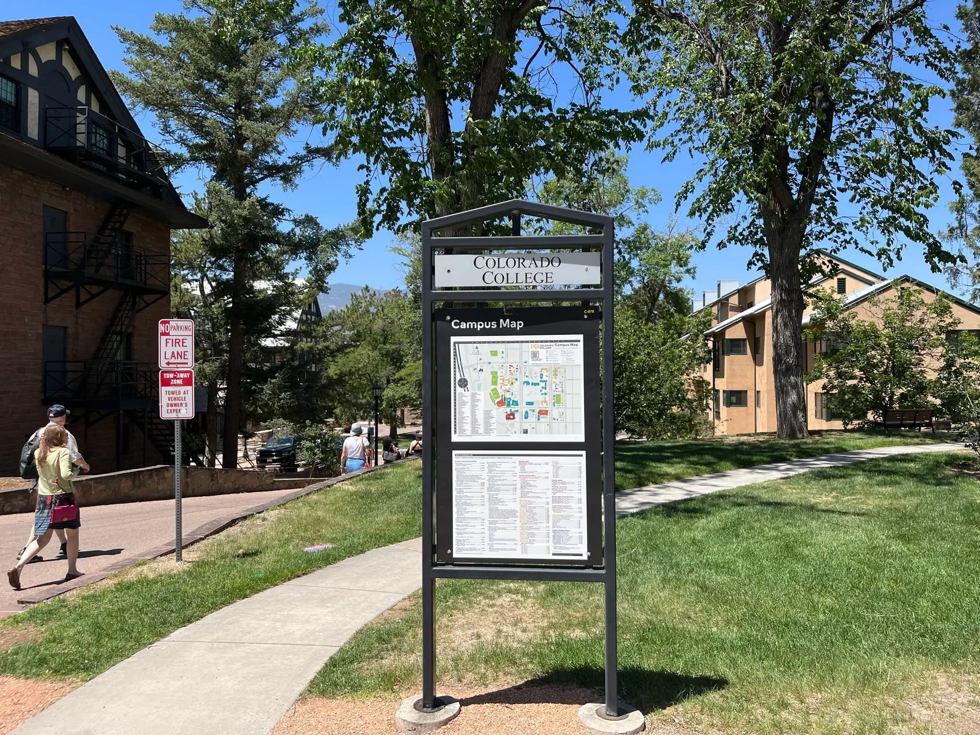 Campus map of colorado college - Planning of Westchester