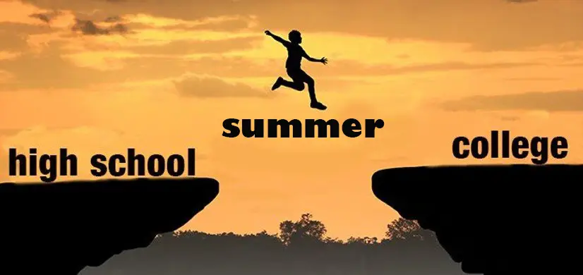 high school gap year with summer
